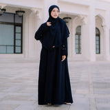 Haiba Abaya Set Black