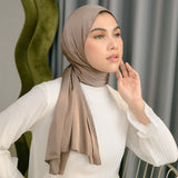 Medina Eyelash Shawl Brown Sugar