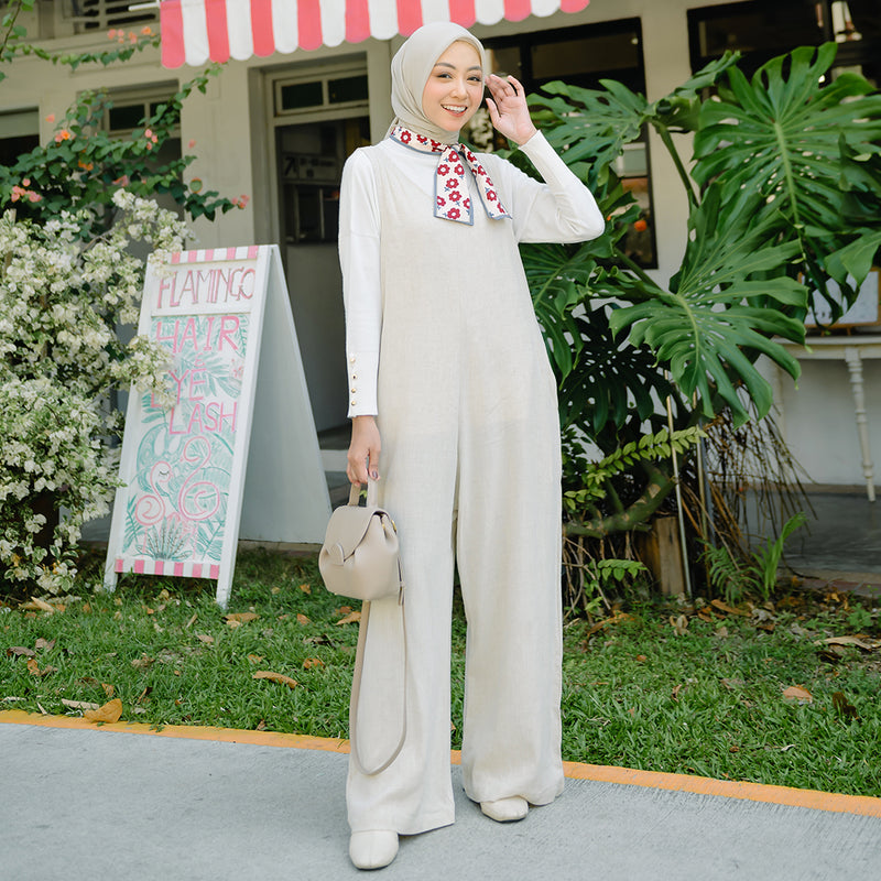 Jonna Jumpsuit Cream Almond