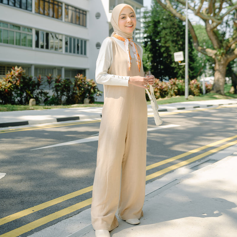 Jonna Jumpsuit Creamy