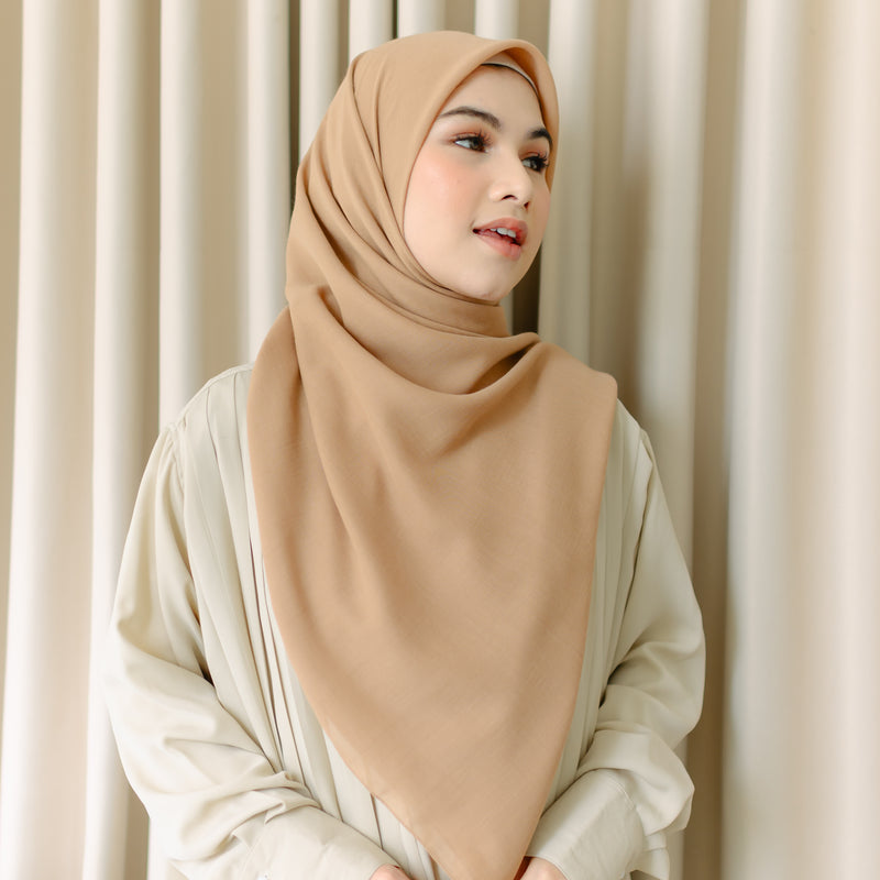 Mima Square Syari (Hijab Segiempat Syari) Honey Gold