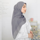 Mazza Square Dark Grey