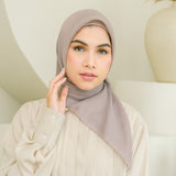 Theya Voal Square Grey Cream (New Material)