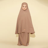 Shameera Prayer Set Kids Series 2 in Hazelnut 3-4 Tahun (Lozy x Hamidah)