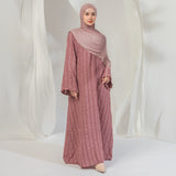 Shani Abaya Dress Dusty Purple Series 1