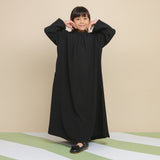 Azura Abaya Dress Kids Black 5-6Th