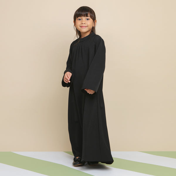 Azura Abaya Dress Kids Black 5-6Th