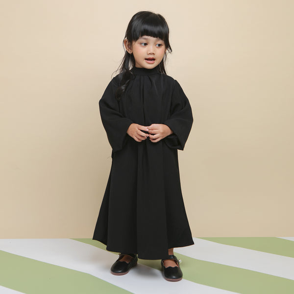 Azura Abaya Dress Kids Black 3-4Th
