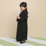 Azura Abaya Dress Kids Black 3-4Th