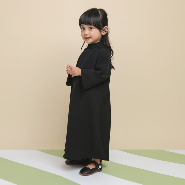 Azura Abaya Dress Kids Black 3-4Th