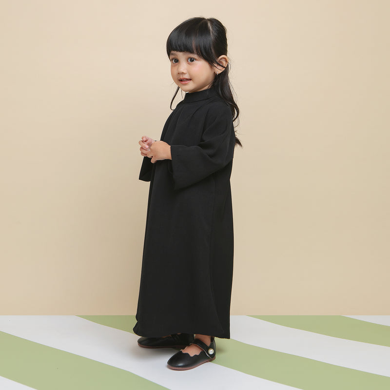 Azura Abaya Dress Kids Black 3-4Th
