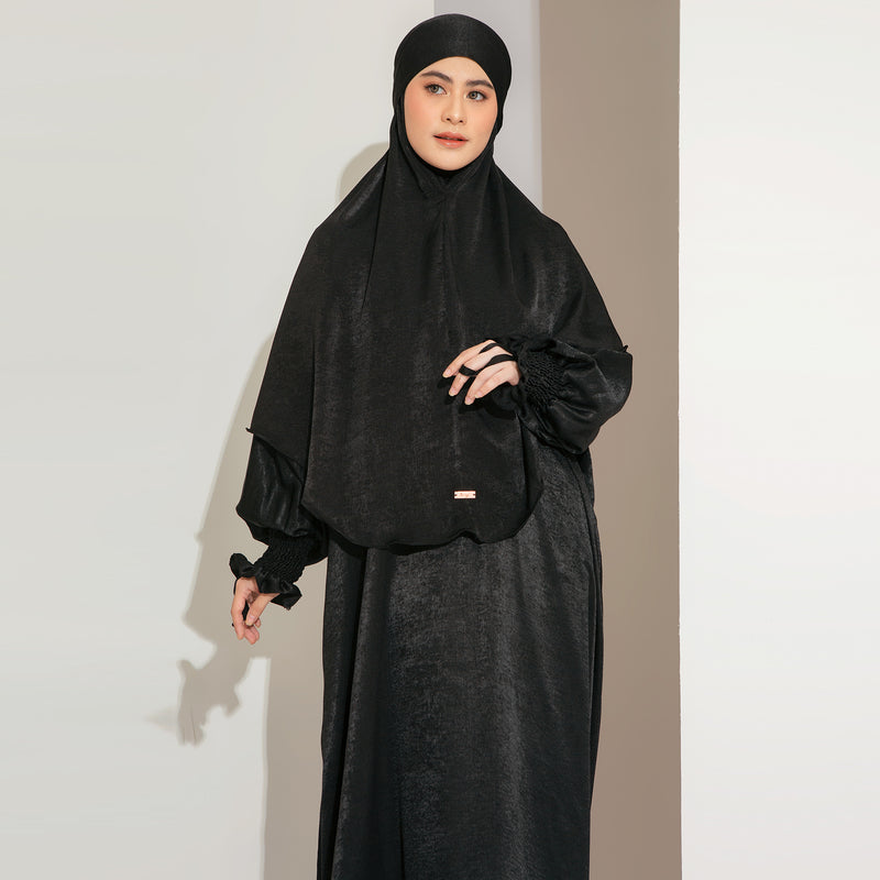 Hanida Abaya Set Black