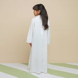 Azura Abaya Dress Kids Broken White 5-6Th