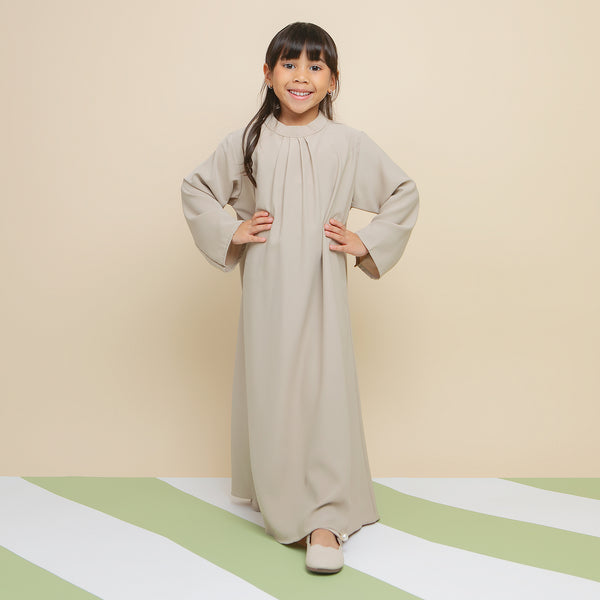 Azura Abaya Dress Kids Khaki 5-6Th