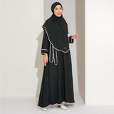 Hafiza Abaya Set Black