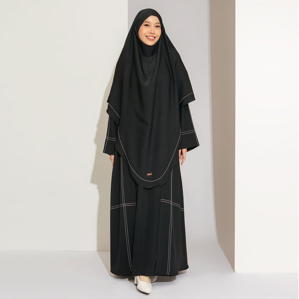 Havina Abaya Set Black