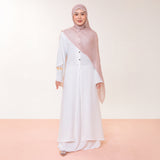 Viscose Crinkle Shawl Pink Blush