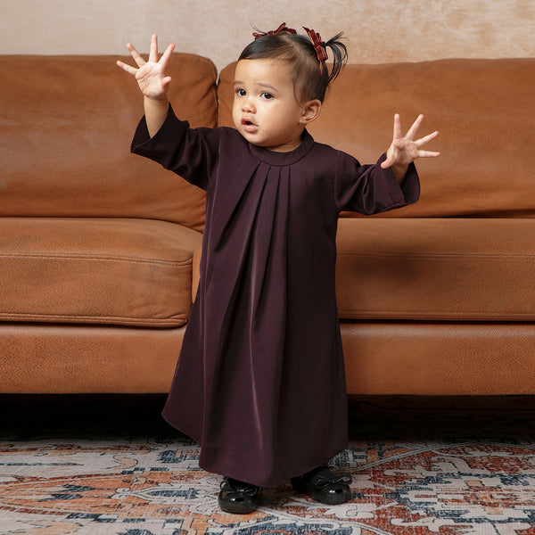 Azura Abaya Dress Kids Violet 3-4Th