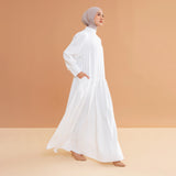 Lesti Dress Lozy x Lesti Broken White S-M