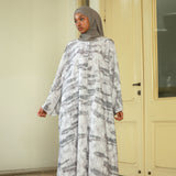 Yura Dress Outer Silver Mist