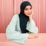 Heidy Oval Shawl in Teal (Lozy x Heidy)