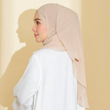 Ovel Shawl in Soft Nude (Lozy x Hamidah)