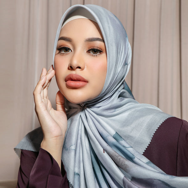 Aurel Scarf Exclusive Pattern Taffy Grey Series 2