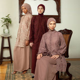 Artea Embroidery Tunik Choco S-M