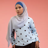 Gradient Viscose Shawl Sapphire Series 2