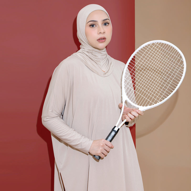 Ten Sport Tencel Beige (Instant Serut Olahraga Special Anniversary Collections)