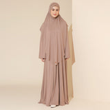 Saira Abaya Set Chocolate