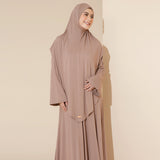 Saira Abaya Set Chocolate