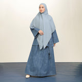 Aluna Denim Set Washed Classic Blue