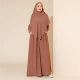 Humaya Abaya Set Brown Sugar