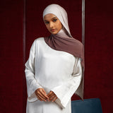 Arabian Gradasi Viscose Rayon Shawl Mauve S1