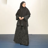 Aluna Denim Set Ripped Black