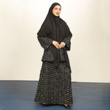 Aluna Denim Set Ripped Black