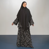 Aluna Denim Set Patch Black