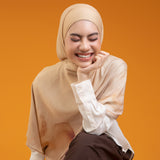 Viscose Gradient Bandana Shawl Autumn Pattern