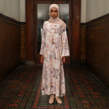 Noir Dress (Dress Abaya Pattern) Orchid L-XL