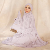 Shameera Prayer Set Series 2 in Baby Nude (Lozy x Hamidah)