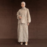 Floure Embroidery Set Pale Khaki L-XL Series 8