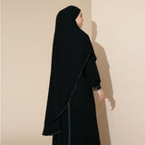 Humaya Abaya Set Black