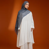 Viscose Crinkle Shawl Navy