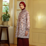 Leora Embroidery Tunik Burgundy