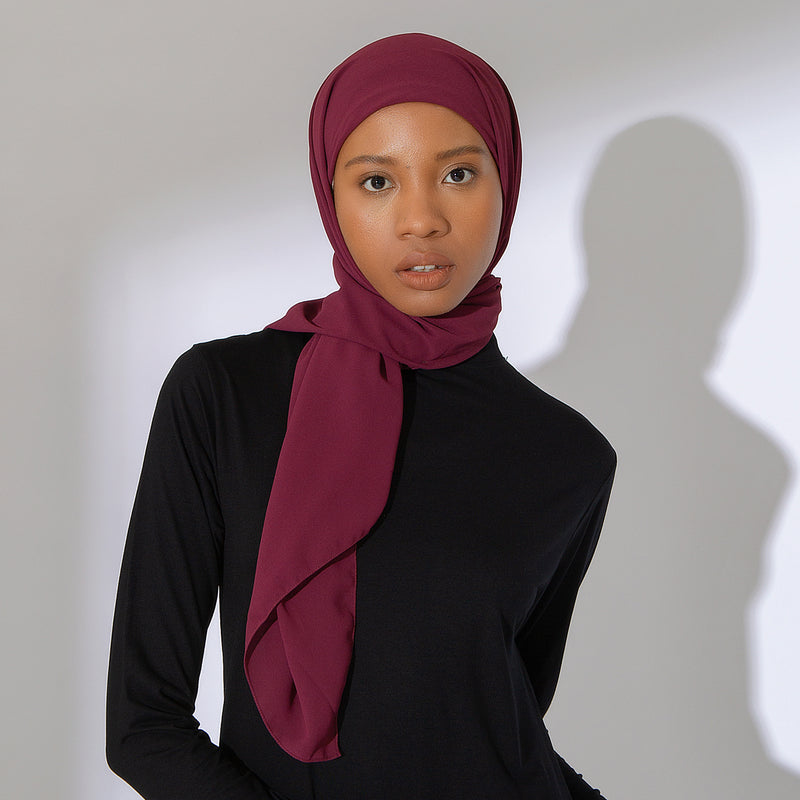 Bawal Inner Square Burgundy