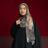 Viscose Printed Modal Ebony Tides