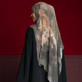 Viscose Printed Modal Ebony Tides