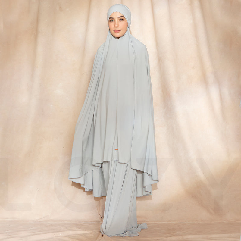 Shameera Prayer Set in Mint (Lozy x Hamidah)