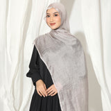 Viscose Crinkle Highlight Shawl Ash Lilac